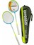 BRK-2000 Badminton Raketi Set Çantalı Neon Sarı 1