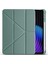Xiaomi Mi Pad 7 / Pad 7 Pro Uyumlu Kılıf Kalem Bölmeli Tri Folding Standlı Arkası Silikon Uyku Modlu 2