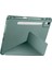 Lenovo Idea Tab Pro 12.7" Uyumlu Kılıf Kalem Bölmeli Tri Folding Standlı Arkası Silikon Uyku Modlu 5