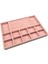 Istanbul Model Süet Kumaş Pembe Renk 24/34 cm Takı Sergileme Standı 1