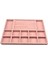 Istanbul Model Süet Kumaş Pembe Renk 24/34 cm Takı Sergileme Standı 2