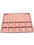Istanbul Model Süet Kumaş Pembe Renk 24/34 cm Takı Sergileme Standı 3