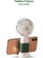 Mini Fan Şarjlı Taşınabilir El Vantilatörü Telefon Standı Meyve Figürlü USB Mini Fan 250MAH 5W Güçlü 5