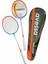 BRK-2000 Badminton Raketi Set Çantalı Neon Turuncu 1