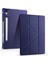 Lenovo Idea Tab Pro 12.7" Uyumlu Kılıf Kalem Bölmeli Tri Folding Standlı Arkası Silikon Uyku Modlu 1