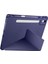 Lenovo Idea Tab Pro 12.7" Uyumlu Kılıf Kalem Bölmeli Tri Folding Standlı Arkası Silikon Uyku Modlu 5