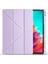 Lenovo Idea Tab Pro 12.7" Uyumlu Kılıf Kalem Bölmeli Tri Folding Standlı Arkası Silikon Uyku Modlu 2