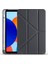 Redmi Pad Se 8.7 Uyumlu Kılıf Kalem Bölmeli Tri Folding Standlı Arkası Silikon Uyku Modlu 2