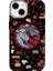 IPHONE 13 Özel Deadpool Kolaj Tasarımlı Lüks Silikon Kılıf 1