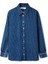 Çizgili Denim Gömlek IW6250025100028 5