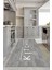 Dijital Kaymaz Yıkanabilir Gri Beyaz Kitchen Mutfak Halısı Ev Dekorasyon Mutfak Dekorasyon DC-5084 1