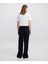 Colorblock Kontrast Bel Pantolon IW6250003105001 3