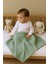 Ftbabycollection %100 Pamuk 4 Katlı Müslin Bebek Battaniyesi Nil Yeşili Oeko-Tex Sertifikalı Müslin Örtü 100 x 110 cm 3