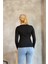 Soft Touch Modal Penye Basic Bluz Uzun Reglan Kol Kadın Body Likralı Tişört 4