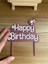 3D Barbie Figürlü “happy Birthday” Pasta Süsü – Doğum Günü Parti Dekoru, Özel Tasarım 2