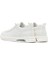 Erkek Beyaz Bağcıklı Deri Sneaker 25WFD692418 5