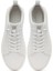 Erkek Beyaz Bağcıklı Deri Sneaker 25WFD692418 7