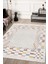 Romanya Beyaz Halı Modern Dokuma Halı Yumuşak Oturma Odası Salon Çocuk Odası Mutfak Halısı F0355 80 x 300 cm 2