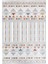 Romanya Beyaz Halı Modern Dokuma Halı Yumuşak Oturma Odası Salon Çocuk Odası Mutfak Halısı F0357 60 x 110 cm 1