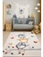 Romanya Beyaz Halı Dokuma Halı Yumuşak Çocuklara Özel Modern Halı Renkli Çocuk Odası Halısı F0400 160 x 230 cm 2