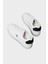 Deri Logolu Sneaker Ayakkabı YM0YM0129701W Erkek Ayakkabı YM0YM01297 01W 4