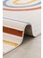 Romanya Beyaz Gri Halı Modern Dokuma Halı Yumuşak Oturma Odası Salon Çocuk Odası Mutfak Halısı F0424 100 x 200 cm 3