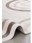 Romanya Beyaz Bej Halı Modern Dokuma Halı Yumuşak Oturma Odası Salon Çocuk Odası Mutfak Halısı F0424 80 x 300 cm 3