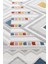 Romanya Beyaz Modern Dokuma Halı Yumuşak Oturma Renkli Halı Odası Salon Çocuk Odası Mutfak Halısı F0356 100 x 300 cm 6