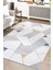 Romanya Beyaz Halı Modern Dokuma Halı Yumuşak Oturma Odası Salon Çocuk Odası Mutfak Halısı F0369 120 x 180 cm 2