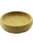 Tekli - Mini=8.5cm Ahşap Bambu Çerezlik - Lokumluk Kase (4915) 1