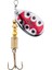 Döner Kaşık - Fishack Glidex - Silver Ladybug - 5g - No:2 - Alabalık/turna/levrek Olta Kaşığı 2