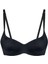 Kadın Sıyah Elastan Mikro Slikon Sütyen 1