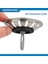 Çöpmak 2 Adet Mutfak Lavabo Sifon Gideri Paslanmaz Metal Tıpa Süzgeci 8 cm – Dayanıklı ve Uyumlu 4