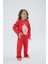 8941 Kız Ç. Baskılı Pijama Takım 3