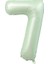7 Rakamı Su Yeşili Folyo Balon 40 Inch 90 cm 1