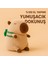 Sevimli Kapibara Peluş Oyuncak - Trend Peluş - Sırtında Kaplumbağa - Yumuşak ve Tatlı (32 Cm) 6