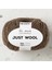 Just Wool Kahverengi El Örgü Ipi - LT013 - 33831 1