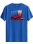 Formula Yarışçı Ayıcık Baskılı Tişört - %100 Pamuk Hız Temalı Tasarım T-Shirt 1