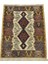 El Dokuma Uşak Kilimi 94X123 Krem Kahve Kök Boya %100 Yün Kilim 1