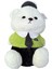 Şapkalı Kravatlı Sevimli Peluş Ayıcık Hediyelik Peluş Ayı 50 cm 2