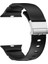 Apple Watch 7 8 9 45 mm Uyumlu Silikon Kordon Ayarlanabilir Klipsli Metal Tokalı Kayış 1