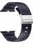 Apple Watch 6 5 4 3 2 1 Se 42 44 mm Uyumlu Silikon Kordon Ayarlanabilir Klipsli Metal Tokalı Kayış 1