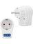 16816 Tekli Beyaz Anahtarlı Akım Korumalı Priz (10A-2510W) (Internet Satışı 100 Tl Altı Yasak) (5064) 2