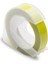 Fosforlu Sarı 3D Kabartma Yapışkanlı Şerit Etiket 9mm x 3m 1