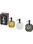 Tombul Yuvarlak - Prizma Şeffaf - Renkli Akrilik - Mika Kristal Sıvı Sabunluk 180ML (5064) 1