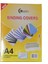 Mat Sarı A-4 Pvc Cilt Kapağı, 160 Micron, 100 Adet Paket 1