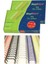 Beyaz Tel Spıral 3:1 3/16 (1-5 Sayfa) 100 Lü Paket 2