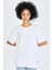 Unisex Oversize Sıfır Yaka T-Shirt 1