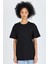 Unisex Oversize Sıfır Yaka T-Shirt 2