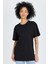 Unisex Oversize Sıfır Yaka T-Shirt 4
